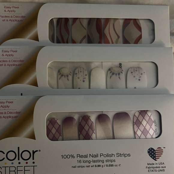 3 pack bundle color street nails- NEW - Picture 2 of 3
